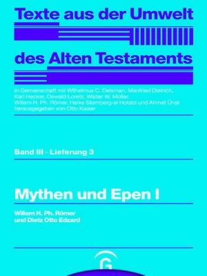 cover image of Mythen und Epen I